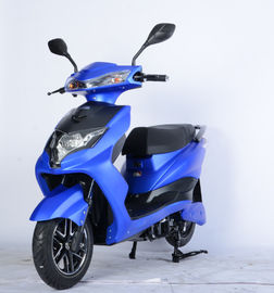 China Blaue Farbbatteriebetriebener Roller, batteriebetriebenes Moped für Geschwindigkeit der Erwachsen-45km/h usine